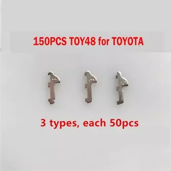 150 шт./лот TOY48 замок для автомобильного ключа, вафельная пластина, язычок для Toyota Camry, комплекты аксессуаров для ремонта N01 NO2 NO3, каждый 50 шт.