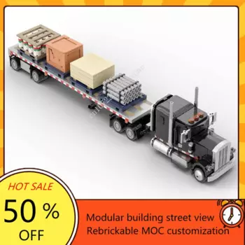 1576 шт., Детский конструктор «грузовой автомобиль»