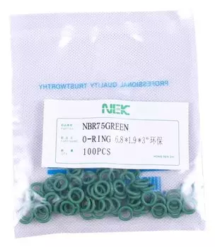 (15,2*2,4 мм) # 12 R134aNBR комплект резиновых уплотнительных колец, высокая термостойкость для клапана автомобильного кондиционера 3/8 1/2 5/8 3/4