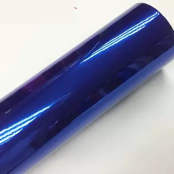 15-цветный автомобильный Стайлинг, высокоэластичная, водонепроницаемая, с защитой от ультрафиолета, синее хромированное зеркало, виниловая пленка, рулонная пленка, наклейка на автомобиль