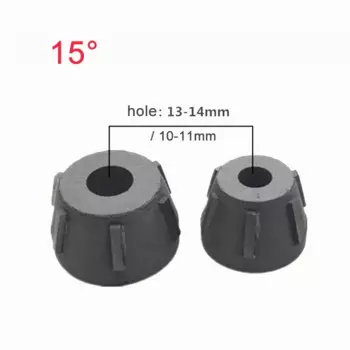 Карбидный расширитель клапана, 15 градусов, шлифовальное колесо, резак для седла двигателя мотоцикла автомобиля, запасная головка