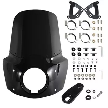 15-дюймовый передний обтекатель мотоцикла для дороги Warrior обтекатель для Harley Sportster 883 Iron 883 XL883N XL1200