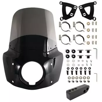 15-дюймовый передний обтекатель мотоцикла для обтекателя Road Warrior для Harley Dyna 06-17