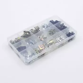 15-й вид моделей, металлические зажимы, подходят для кузова автомобиля, радиоприемник, приборная панель, DVD, фиксаторы U-образного типа, панель отделки инструментов