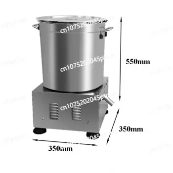 15 л нержавеющая сталь Центробежная капуста вращающаяся сушилка Зеленый Овощной Дегидратор