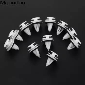 15 шт. 9 мм отверстие Автомобильная дверь отделка панель фиксаторы клипсы Крепежные Пластиковые заклепки автомобильные для Nissan Infiniti 80999-VE000