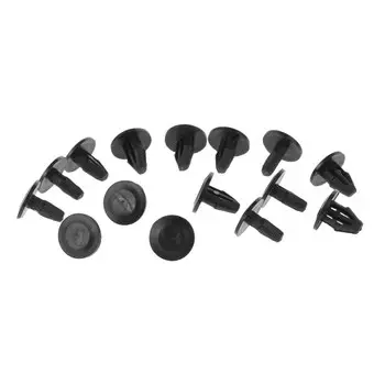 15 шт. резиновый уплотнитель для двери зажим для Nissan Teana Sylphy Tiida Geniss Livina Qashqai X-trail пластиковый крепеж автомобильные аксессуары