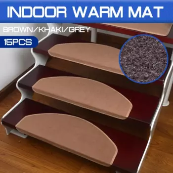 15 шт., самоклеящиеся коврики для лестницы, 55 х21