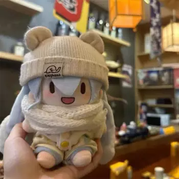 15 см официальная Подлинная Хатсуне Мику хлопковая кукла со скелетом милая плюшевая кукла костюм фуфу наряд Детский подарок на день рождения