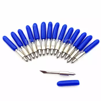 15 шт. 60 градусов Graphtec CB15/CB15U виниловый резак плоттер/лезвия для принтера