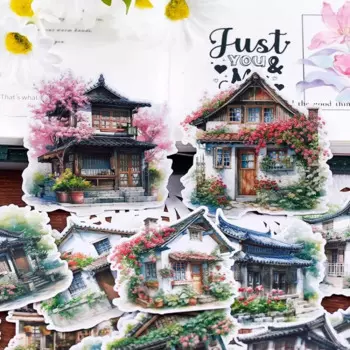 БЛИНГІРД наклейки для блокнота цветы