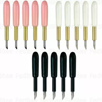 15 шт. высококачественных тонких точечных лезвий, глубоких точечных лезвий и глубоких лезвий для Cricut Maker 3 Explore 3 Air 2