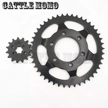 15T/45T для Yamaha XT225 XT 225 D, E, F, L, M Serow 225 1992-2007, передняя и задняя звездочка мотоцикла, цепь трансмиссии 428