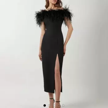 16020 # разноцветное простое вечернее платье без рукавов с разрезом спереди