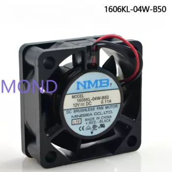 1606KL-04W-B50 Серверный вентилятор для NMB NMB-MAT с высоким воздушным инвертором, охлаждающий вентилятор 4015 40*40*15 мм, 6500 об/мин, 12 В, 0,11 А, 4 см