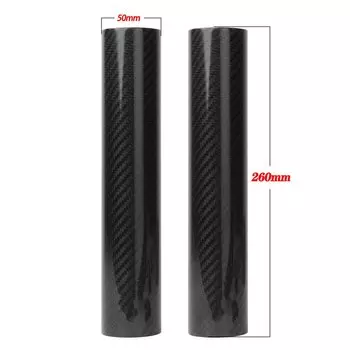 160 мм-260 мм передняя вилка из углеродного волокна, защитная крышка для Kawasaki Suzuki Honda KTM Yamaha, универсальные детали для мотокросса