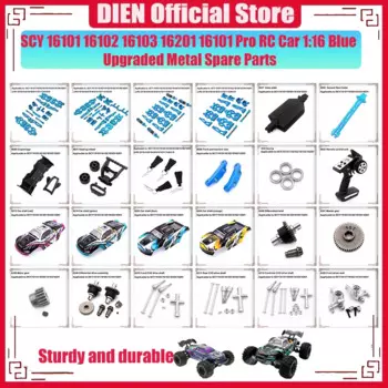16101PRO 16102PRO RC Car Brushless Metal Upgrade Parts SCY 16101 16102 16103 16201 Accessories Brushless Motor Gear Drive Shaft