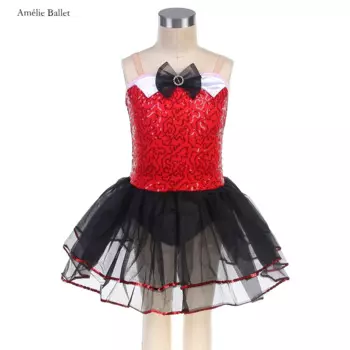 16269 красный лиф из спандекса с блестками, балетная танцевальная пачка, детский сценический танцевальный костюм, танцевальная пачка балерины для девочек