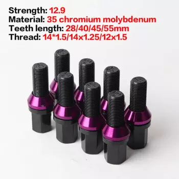 16/20 шт. Кованый модифицированный эксцентриковый болт для колес 5x114,3 до 5x112 M14x1,5 12x1,5 подходит для VW-Golf 5/6/7 Audi-A3 A4 A5 A6 TT Benz