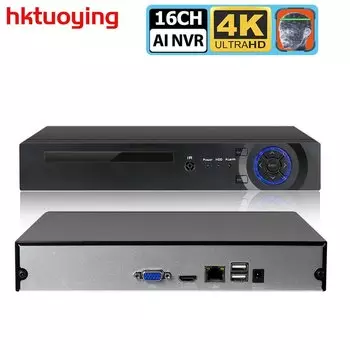 16-канальный 10-канальный сетевой видеорегистратор 4K 8MP H.265 для HD 4K 4MP 5MP POE камера видеонаблюдения 802.3af Onvif XMEYE
