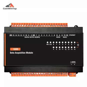 16-канальный цифровой выходной контроллер Modbus CWT-MB317H 16DO(NPN), выходной транзистор