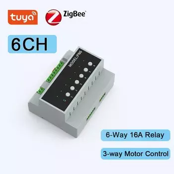 16-канальный смарт-переключатель ZSVIOT Zigbee