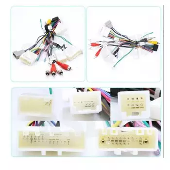 16-контактный адаптер Canbus для Nissan X-TRAIL QASHQAI Teana Bluebird sylphy с жгутом проводов, автомобильное радио Android