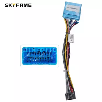 16-контактный автомобильный электропровод SKYFAME, Магнитола Android для MG ZS 2017