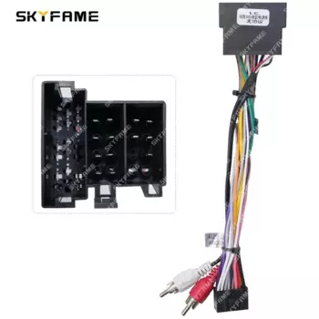 16-контактный автомобильный электропровод SKYFAME, Магнитола Android для Peugeot Citroen 301