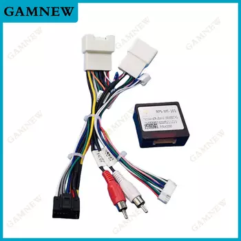 16-контактный автомобильный жгут проводов, адаптер Canbus Box, декодер для Mitsubishi Pajero V97 V73 V60, кабель питания Outlander Android