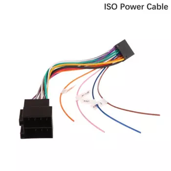 16-контактный модифицированный кабель питания для автомобиля, кабель для динамика ZHANGXUN Android к ISO, кабель адаптера для задней линии