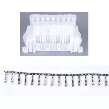 16-контактный разъем Obd2 для Toyota, белый Штекерный разъем с 16-контактным разъемом, подходит для автомобилей Toyota