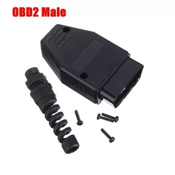 16-контактный женский/мужской разъем OBD2 для открытия кабеля OBD OBDII OBD-ii ODB2 16-контактный адаптер OBD 2 длиной 30 см/60 см