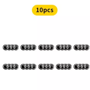 16 мм 14 мм корпус автомобильного ключа с дистанционным управлением, алюминиевая эмблема, символ, наклейка для Audi C6 C5 C7 A1 A3 A4 b5 b6 b7 b8 A5 A6 A7 A8L Q3