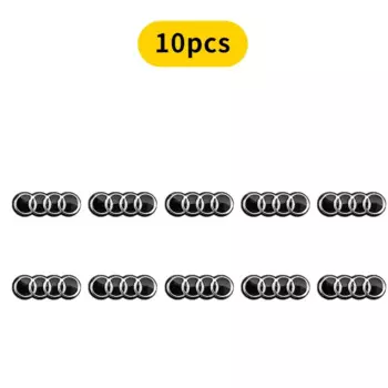 16 мм 5/10 шт., наклейка с эмблемой автомобиля, ключ управления автомобиля, логотип для Audi A1 A3 8L 8V 8P A4 B5 B6 B7 B8 B9 A5 A6 C5 C6 C7 A7 A8 TT Q3 Q5 Q7