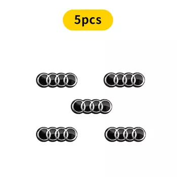 16 мм, 5/10 шт., задний логотип автомобильного ключа управления для Audi A1, A3, 8L, 8V, 8P, A4, B5, B6, B7, B8, B9, A5, A6, C5, C6, C7, A7, A8, TT, Q3, Q5, Q7