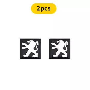 16 мм автомобильный ключ с эмблемой, наклейка для Peugeot 106 107 108 205 206 207 208 301 306 307 308 3008 4007 4008 5008 RCZ