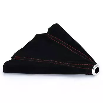 16 мм универсальные замшевые кожаные автомобильные воротники переключения передач из углеродного волокна, ручная ручка переключения передач, чехол для багажника, гетры