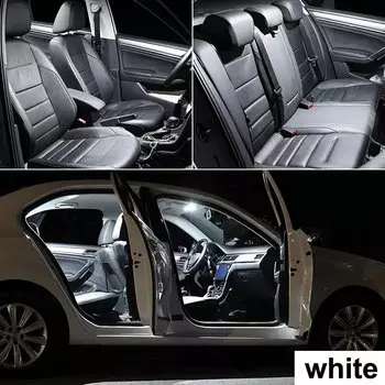 16 шт. комплект светодиодных ламп внутреннего освещения Canbus для Toyota Land Cruiser 200 серии LC200 2008-2017 2018 2019 2020 2021 автомобильные аксессуары