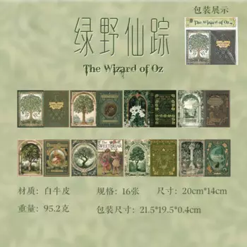 Блокноты Alideco, бумага, 16 шт.