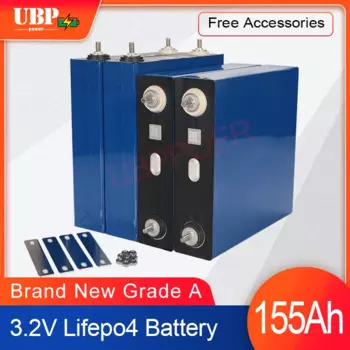 16 шт., перезаряжаемые литиевые батарейки, 3,2 в, а/ч