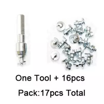 16 шт., шипы для шин, велосипедные ботинки, мотоциклетные автомобильные снежные шпильки для fatbike, винтовые шпильки для шин, прочные Pernos de Tornillo