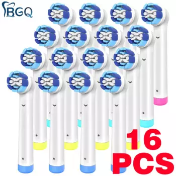 16 шт., сменные насадки для зубной щетки Oral B