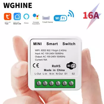 WGHINE WiFi мини таймер выключатель 16A