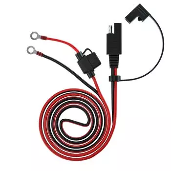 16AWG 1,4 м 12 В кольцевой разъем SAE для уплотнительного кольца удлинитель кабельный разъем автомобильное зарядное устройство для мотоцикла