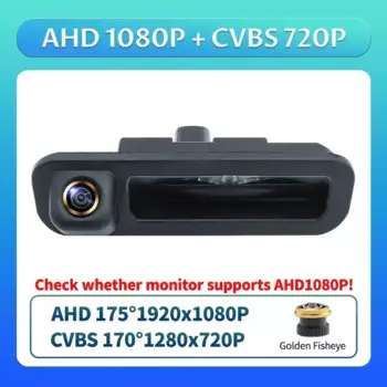 170 ° Автомобильная камера заднего вида AHD 1080P для Ford Focus 3 MK3 C MAX 2011-2014, камера заднего вида ночного видения