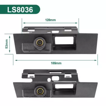 170-градусный MCCD AHD 1080P, ручка переключателя багажника автомобиля, камера заднего вида для Ford Mondeo MK3 MK4 MK5 S-Max 2014-2018