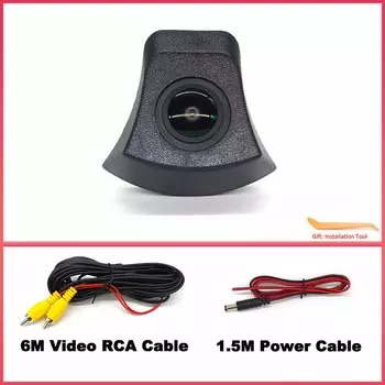 170 ° HD Автомобильная водонепроницаемая камера переднего вида для Audi A3 8P A6 C7 C6 A4 B8 B6 B9 A1 TT MK2 A8 D3 Q7 4L Q3 8L C5 8J B5 A5 A7 B7 Q5 FY