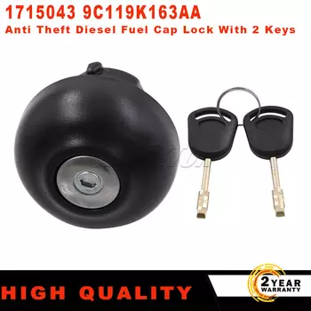 1715043 9C119K163AA Противоугонная Крышка для наполнителя дизельного топливного бака, замок с 2 ключами в комплекте для Ford Transit Mk7 2006 2007 2008 - 2018
