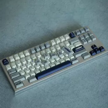 171-клавишные колпачки для клавиш из ПБТ, колпачки для сублимационной краски с вишневым профилем для MX Switch, механическая клавиатура GK61 64 66 67 68 75 84 87 980 ISO